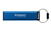Kingston 64GB IronKey Keypad 200 FIPS 140-3 Lvl 3 AES-256 Kingston