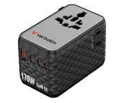 Verbatim Charge 'n' Travel 170W Universal Travel Adapter black Verbatim