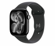 APPLE Watch Series 11 GPS 46mm Aluminiowa koperta (onyksowa)/ Sportowy pasek (czarny) - rozmiar S/M Watch Series 11 GPS 46mm Aluminiowa koperta (onyksowa)/ Sportowy pasek (czarny) - rozmiar S/M APPLE