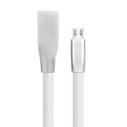 VIGGO DESIGN USB-microUSB 1m Bialy VIGGO DESIGN