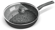 Lamart PATELNIA Z POKRYWĄ FLINT 28 CM FLINT LT1176 Lamart