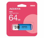 Pendrive ADATA C906 64GB niebieski Pendrive ADATA C906 64GB niebieski ADATA