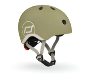 Scoot & Ride Kask Ochronny XXS-S dla dzieci 1-5 lat Olive Scoot & Ride