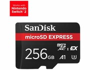 SANDISK EXPRESS microSDXC 256GB (880/650 MB/s) EX C10 U3 UHS-I EXPRESS microSDXC 256GB SANDISK