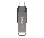 Lexar 64GB JumpDrive® D400 USB 3.1 Type-C 130MB/s Lexar