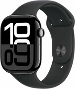 APPLE Watch 10 GPS 42mm koperta z aluminium (onyks) + pasek sportowy rozmiar S/M (czarny) Watch 10 GPS 42mm koperta z aluminium (onyks) + pasek sportowy rozmiar S/M (czarny) APPLE