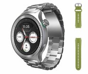 MOTOROLA moto watch Matte Silver + PANTONE Herbal Garden band moto watch Matte Silver PANTONE Herbal Garden band MOTOROLA