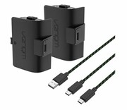 VENOM XSX Podwójny akumulator + kabel 3m - Czarny XSX Podwójny akumulator + kabel 3m - Czarny VENOM