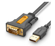 UGREEN Kabel USB do DB9 RS-232 CR104 2m czarny UGREEN