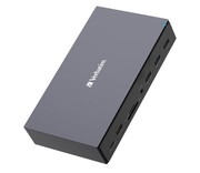 Verbatim USB-C Pro 3xHDMI 2xDP RJ45 5xUSB 2xUSB-C SD microSD DC audio Verbatim