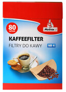 METROX Filtry do kawy 1x4/80 METROX