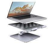 Axagon STND-LQ, aluminiowy HQ stojak dla laptop 10