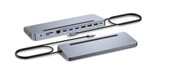i-tec USB-C - Metal Ergonomic 4K 3x Display Docking Station PD100W i-tec