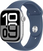 APPLE Watch 10 GPS 42mm koperta z aluminium (srebrny) + pasek sportowy rozmiar M/L (denim) Watch 10 GPS 42mm koperta z aluminium (srebrny) + pasek sportowy rozmiar M/L (denim) APPLE