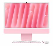 APPLE iMac 24 M4/16GB/256/MacOS Retina 4,5K Różowy 10R GPU iMac 24 M4/16GB/256/MacOS Retina 4 5K Różowy 10R GPU APPLE
