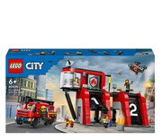 LEGO City 60414 Remiza strażacka z wozem strażackim LEGO