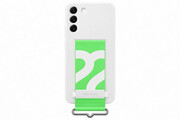 Samsung Silicone Cover z paskiem do Galaxy S22+ białe Samsung