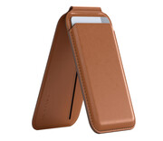 Satechi Vegan-Leather Magnetic Wallet Stand (brown) Satechi