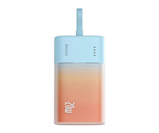 Baseus Powerbank Popsicle 5200mAh 20W z kablem niebiesko-pomarańcz Baseus