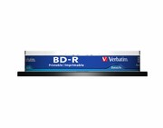 VERBATIM 25GB X6 PRINTABLE DATALIFE (CAKE 10 szt ) 25GB X6 PRINTABLE DATALIFE (CAKE 10 szt ) VERBATIM