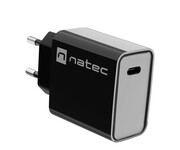 Natec RIBERA 1X USB-C 20W CZARNA Natec