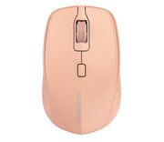 Silver Monkey M40 Wireless Comfort Mouse Silent Peach Fuzz Silver Monkey