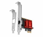 AXAGON Karta sieciowa PCI-Express z szybkością transmisji 2.5Gbit/s PCEE-G25 Karta sieciowa PCI-Express z szybkością transmisji 2.5Gbit/s PCEE-G25 AXAGON
