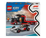 LEGO CITY 60493 Ciężarówka F1® z bolidem Audi F1® LEGO