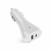 SBS Samochodowa PD 1xUSB 1xUSB-C Biala Samochodowa PD 1xUSB 1xUSB-C Biała SBS