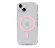 Holdit MagSafe Case iPhone 15/14/13 Pink/Transparent Holdit