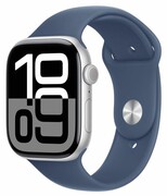 APPLE Watch 10 GPS + Cellular 46mm koperta z aluminium (srebrny) + pasek sportowy rozmiar M/L (denim) Watch 10 GPS + Cellular 46mm koperta z aluminium (srebrny) + pasek sportowy rozmiar M/L (denim) APPLE
