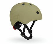 Scoot & Ride Kask Ochronny S-M dla dzieci 3+ Olive Kask Ochronny S-M dla dzieci 3 Olive Scoot & Ride