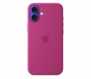 APPLE Silikonowe etui MagSafe do iPhone 16 Plus żywy róż Silikonowe etui MagSafe do iPhone 16 Plus żywy róż APPLE