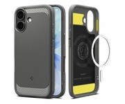 SPIGEN Rugged Armor Mag Magsafe do Iphone 17 Grey 8800283315004 Rugged Armor Mag Magsafe do Iphone 17 Grey 8800283315004 SPIGEN