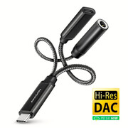 Axagon ADA-HCPD, USB-C - 3.5mm jack - Hi-Res DAC, 384kHz/32bit Axagon