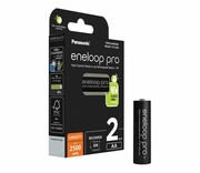 PANASONIC ENELOOP PRO AA 2500mAh 2 szt BK-3HCDE/2CP ENELOOP PRO AA 2500mAh 2 szt BK-3HCDE/2CP PANASONIC