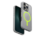 Uniq Etui Combat Active do iPhone 16 Pro Magclick Charging szary Uniq