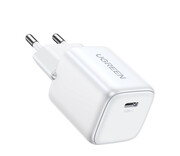 UGREEN Szybka ładowarka sieciowa Nexode Mini GaN USB C 30W PD biała UGREEN