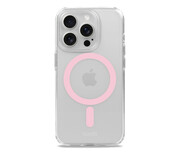 Holdit MagSafe Case iPhone 15 Pro Max Pink/Transparent Holdit