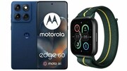 MOTOROLA Edge 60 5G 12/256GB Gibraltar Sea 120Hz + Moto Watch Fit Trekking Green Edge 60 5G 12/256GB Gibraltar Sea 120Hz Moto Watch Fit Trekking Green MOTOROLA