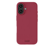 Holdit Silicone Case iPhone 16 Red Velvet Holdit