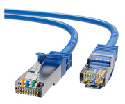 ExtraLink Kat.6A S/FTP 2m Patchcord LAN miedź skrętka 10Gbit/s ExtraLink