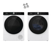 Gorenje ZESTAW Suszarka DNS93+Pralka WNS94A1AWIFI+Nóżki AW012 Gorenje