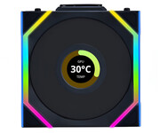 Lian Li Uni Fan SL Wireless 120 LCD Reverse 120mm Lian Li