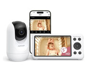 MOMCOZY Niania elektroniczna BM04, SMART, WI-FI, wideo MOMCOZY