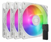 COOLER MASTER SickleFlow Edge 120 ARGB White Triple Pack 3x120mm SickleFlow Edge 120 ARGB White Triple Pack 3x120mm COOLER MASTER