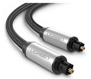UGREEN AV108 Kabel optyczny Toslink Audio aluminiowy z oplotem, 1m UGREEN