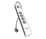 Belkin Listwa zasilająca przeciwprzepięciowa 525J, 4 gniazda Belkin