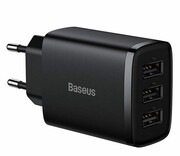BASEUS Ładowarka sieciowa 3x USB-A 17W CCXJ020101 Ładowarka sieciowa 3x USB-A 17W CCXJ020101 BASEUS