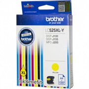 BROTHER Tusz Żółty LC525XLY - zdjęcie 1